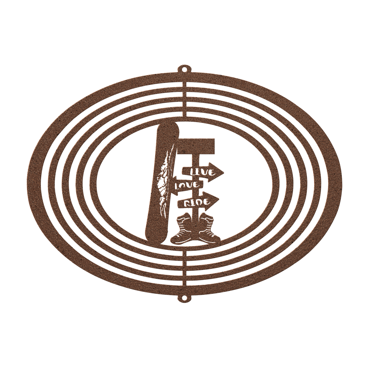 PERSONALIZED WIND SPINNER - Live Love Ride - Made in the USA 🇺🇸