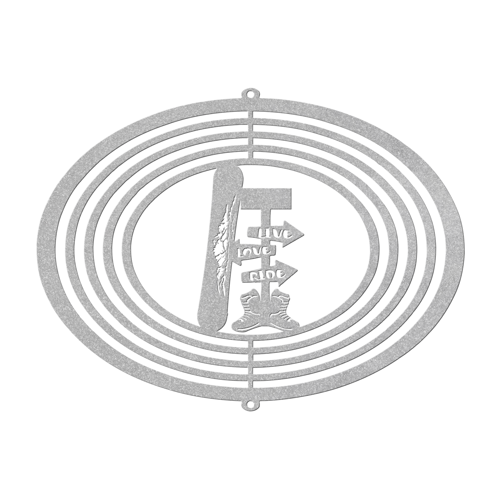 PERSONALIZED WIND SPINNER - Live Love Ride - Made in the USA 🇺🇸