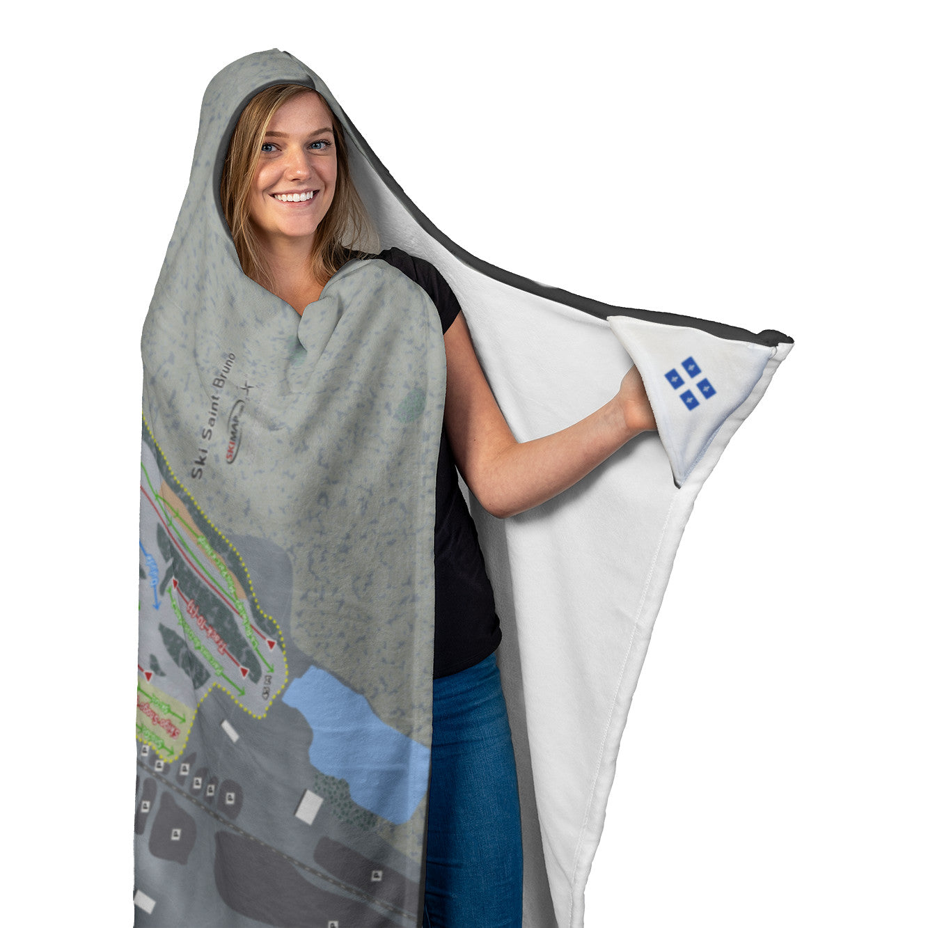 Magic trend hooded blanket deals