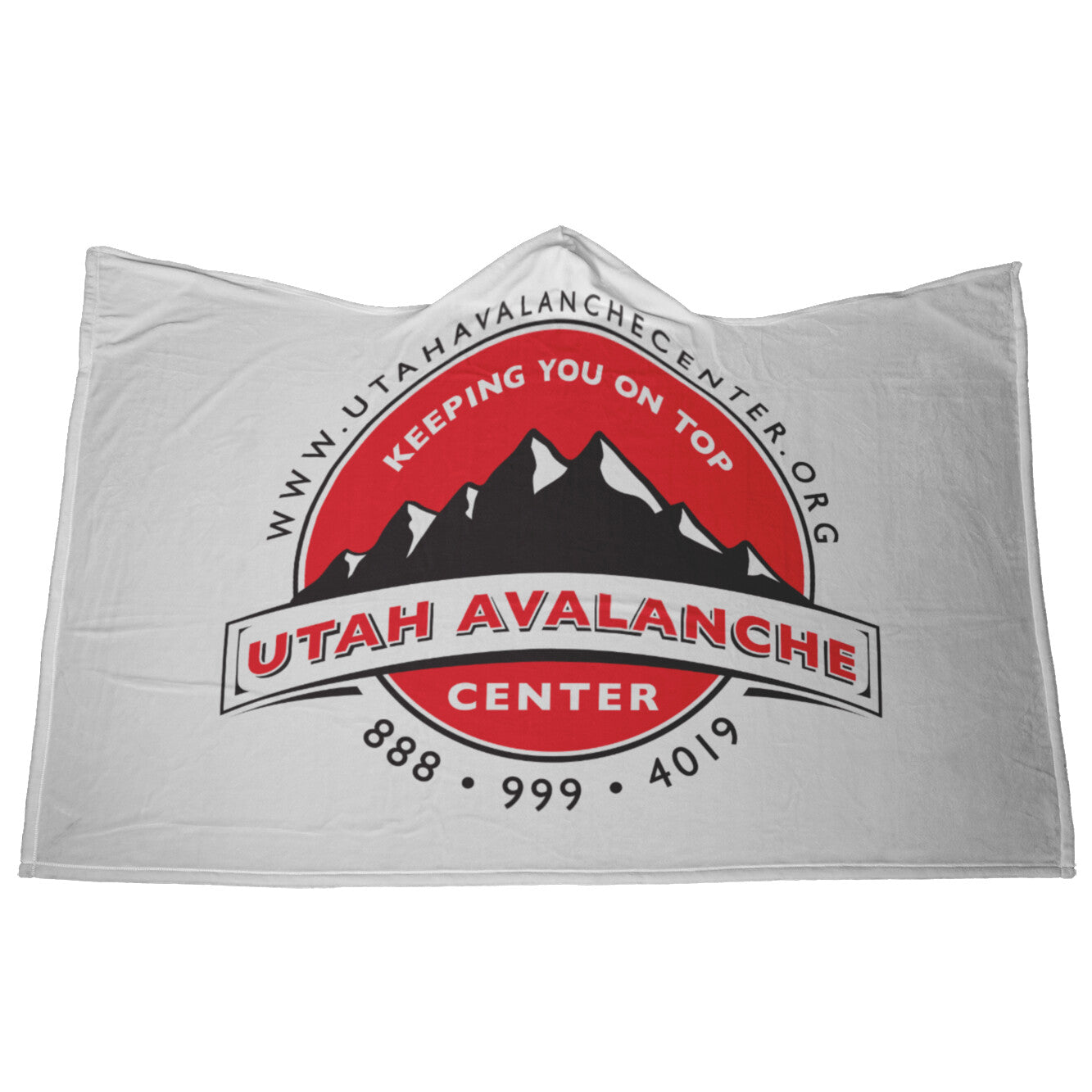Utah Avalanche Center - Hooded Blanket - Powderaddicts