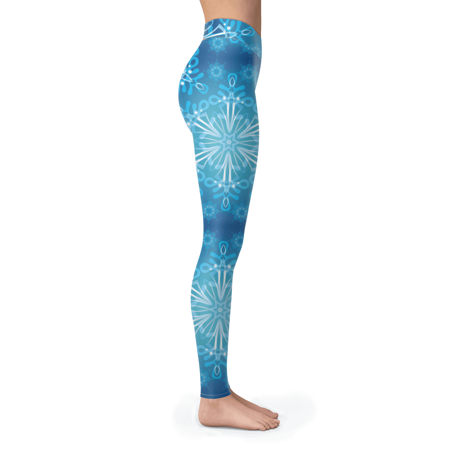 Snow Pattern Leggings - Powderaddicts