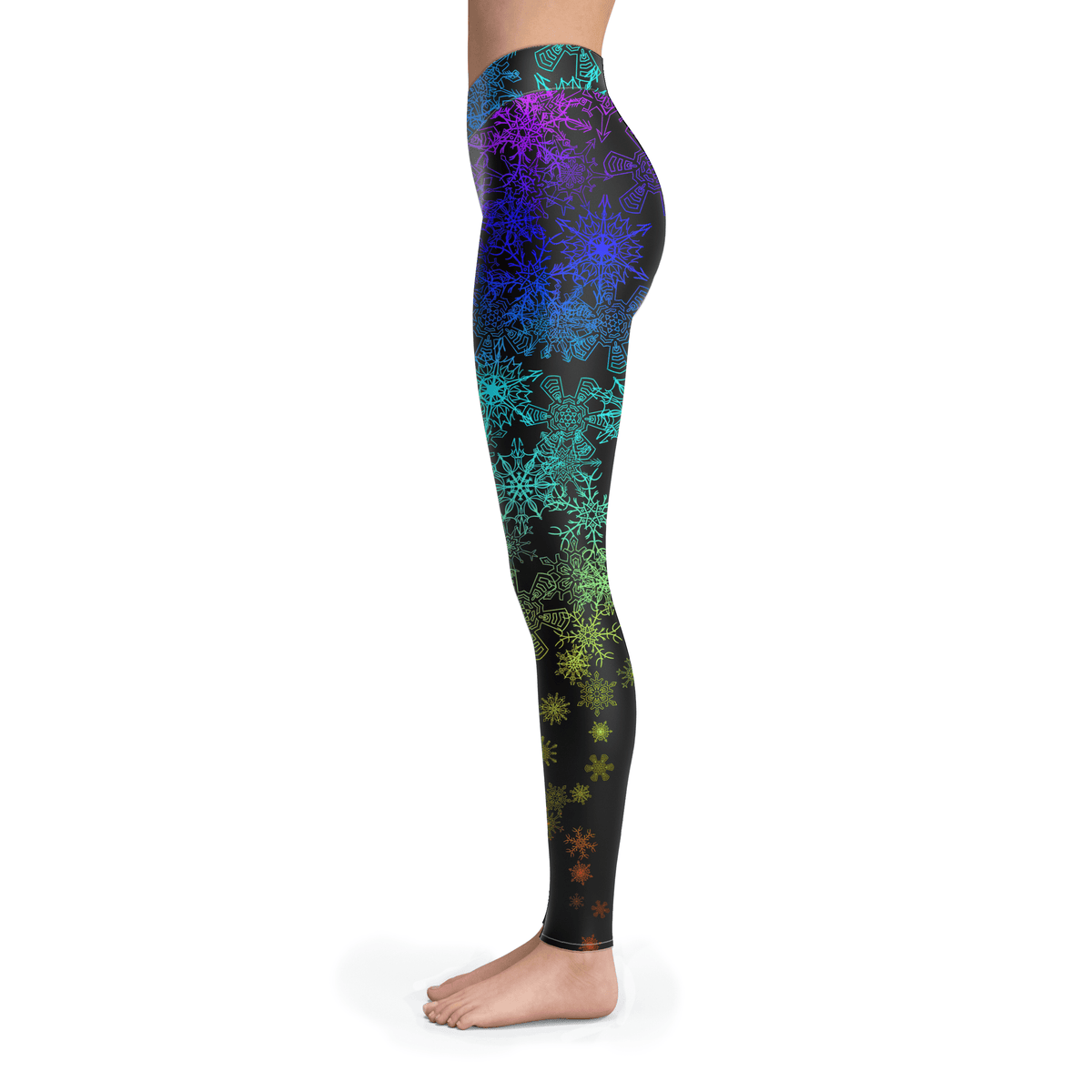 Rainbow Snow Leggings - Powderaddicts