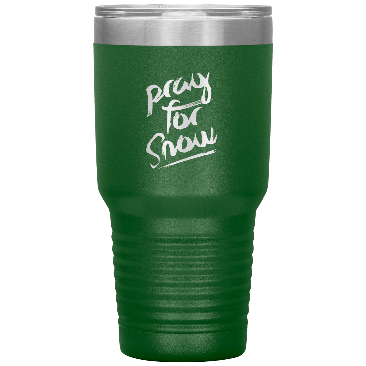 Pray For Snow Back 30oz Tumbler - Powderaddicts
