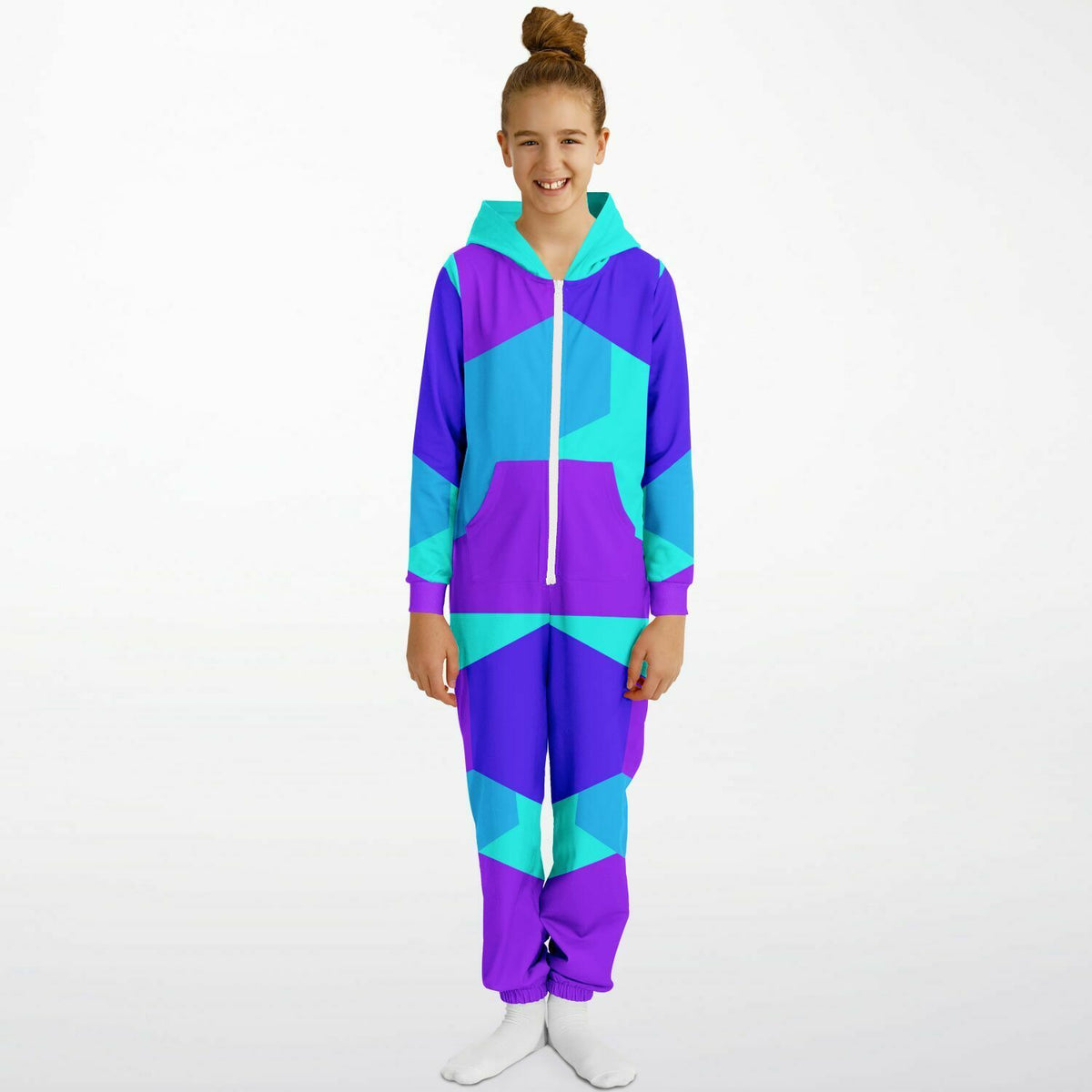 Purple Vail Kid&#39;s Unisex Jumpsuit