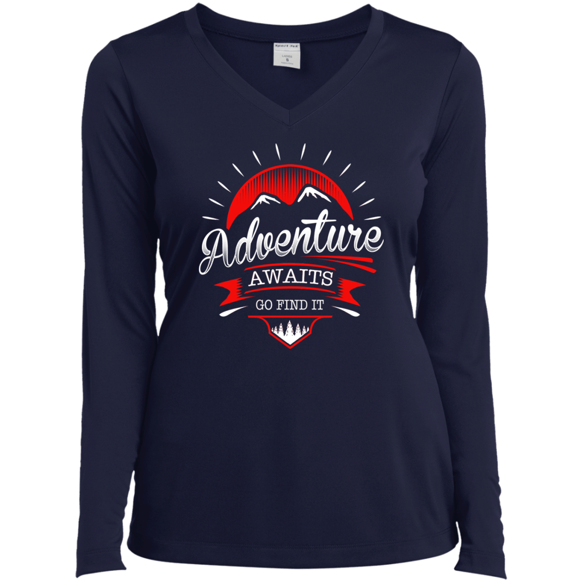 Adventure Awaits Go Find It Long Sleeves - Powderaddicts