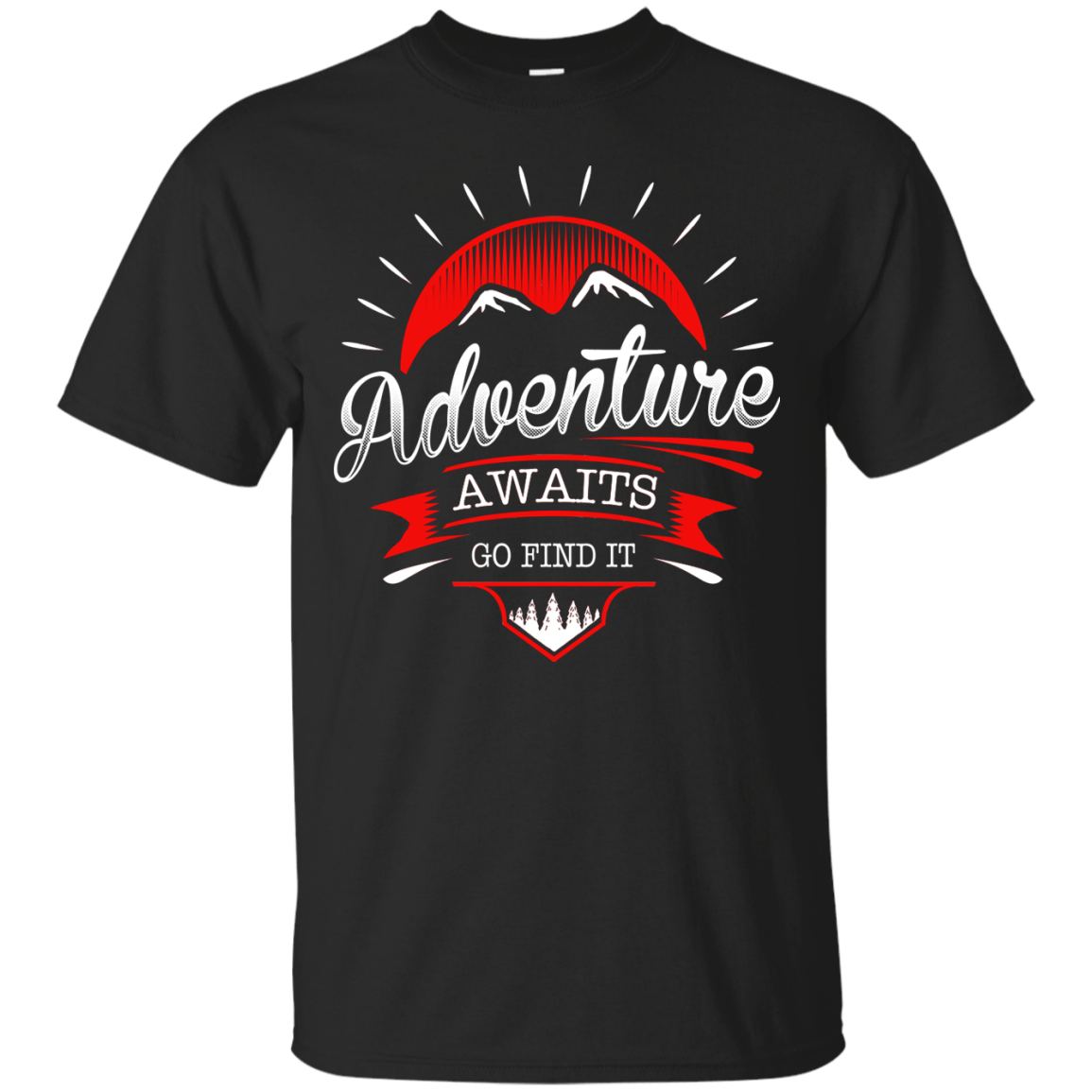 Adventure Awaits Go Find It Tees - Powderaddicts