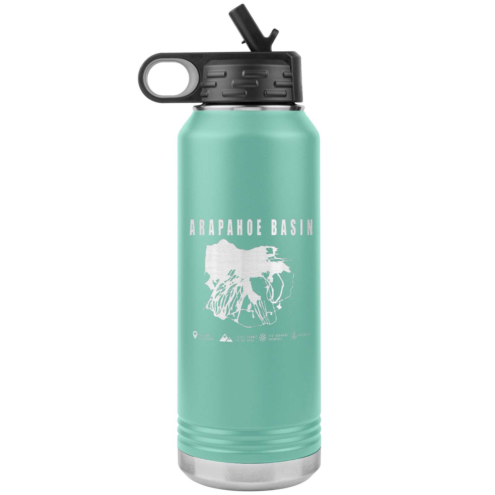 Arapahoe Basin,Colorado Ski Resort 32oz Tumbler - Powderaddicts
