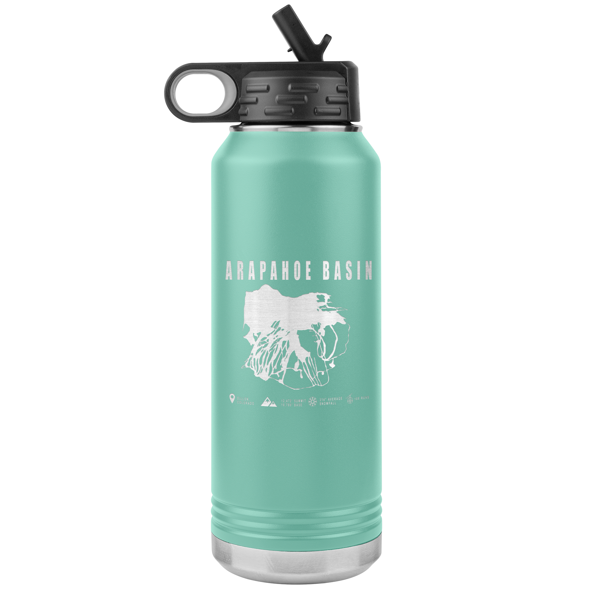 Arapahoe Basin,Colorado Ski Resort 32oz Tumbler - Powderaddicts