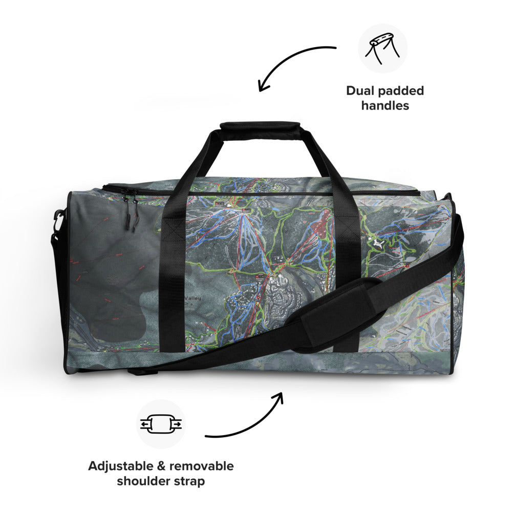 Deer Valley, Utah Ski Trail Map Duffle Bag
