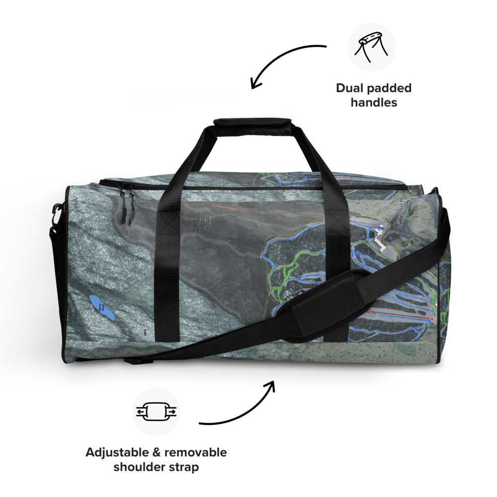 Moosehead Mountain, Maine Ski Trail Map Duffle Bag