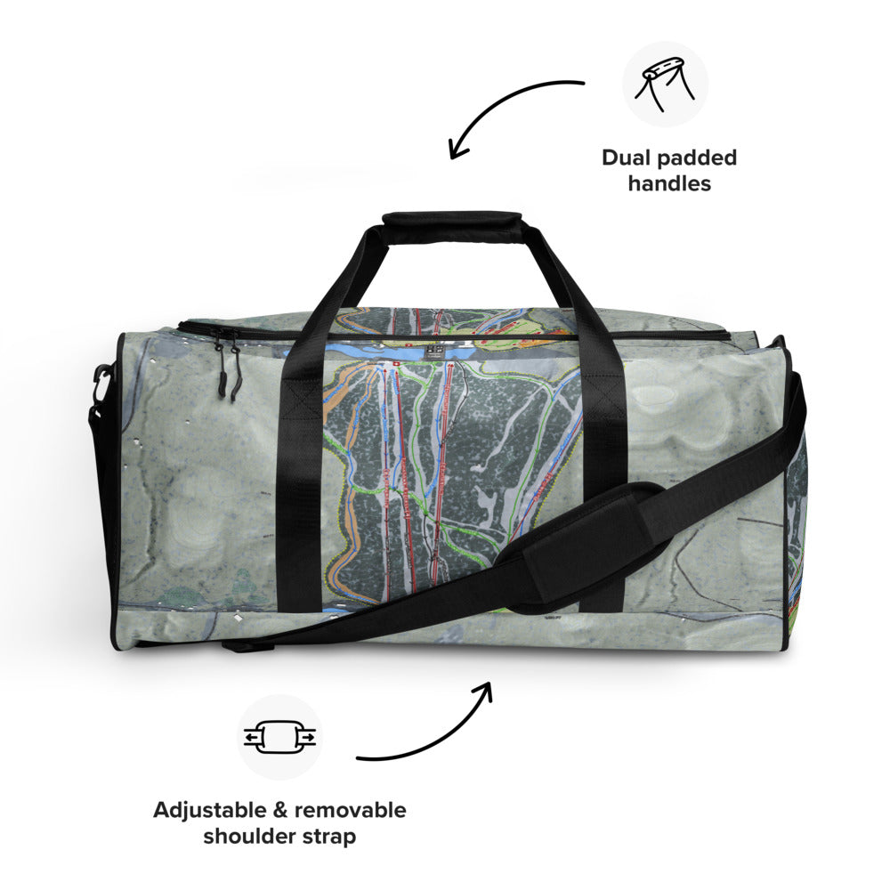 Shawnee Mountain, Pennsylvania Ski Trail Map Duffle Bag