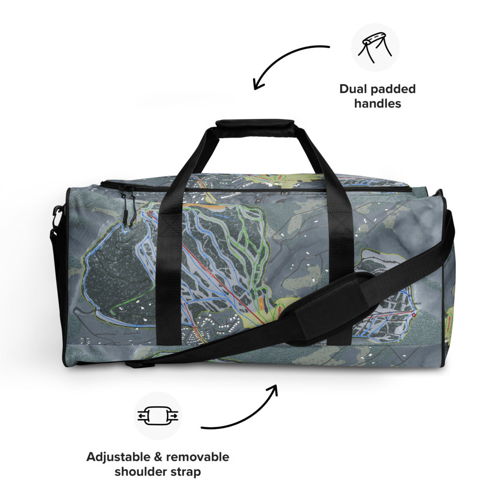 Granby Ranch, Colorado Ski Trail Map Duffle Bag