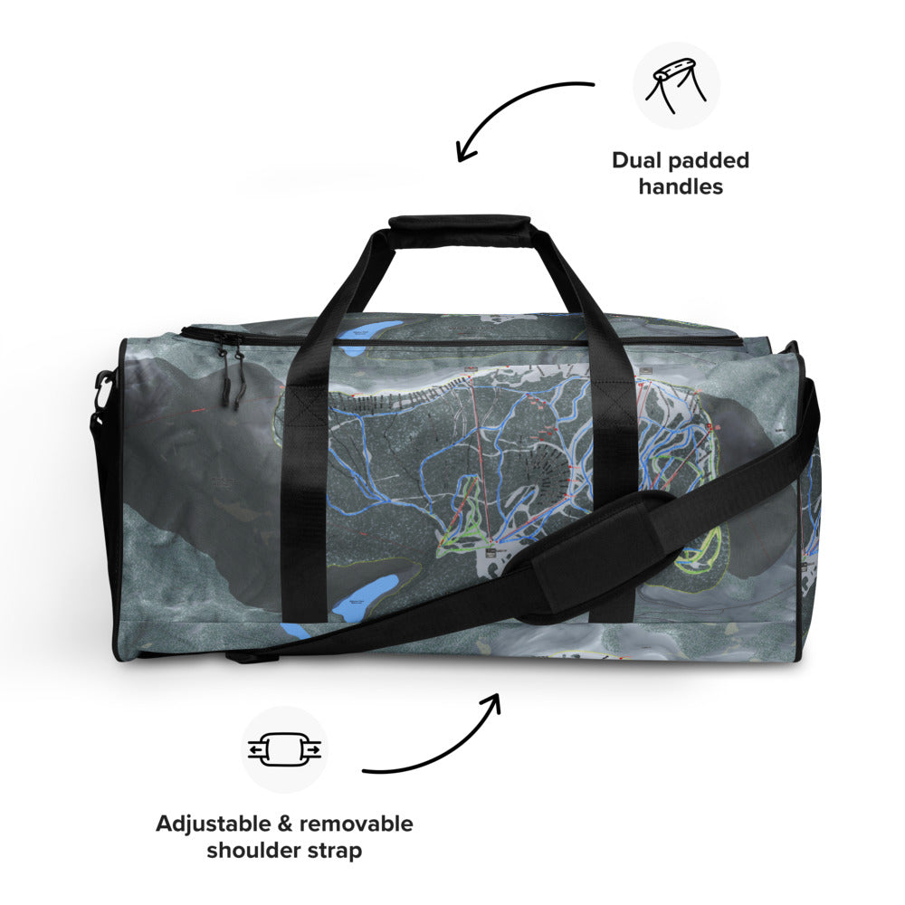 Wolf Creek, Colorado Ski Trail Map Duffle Bag