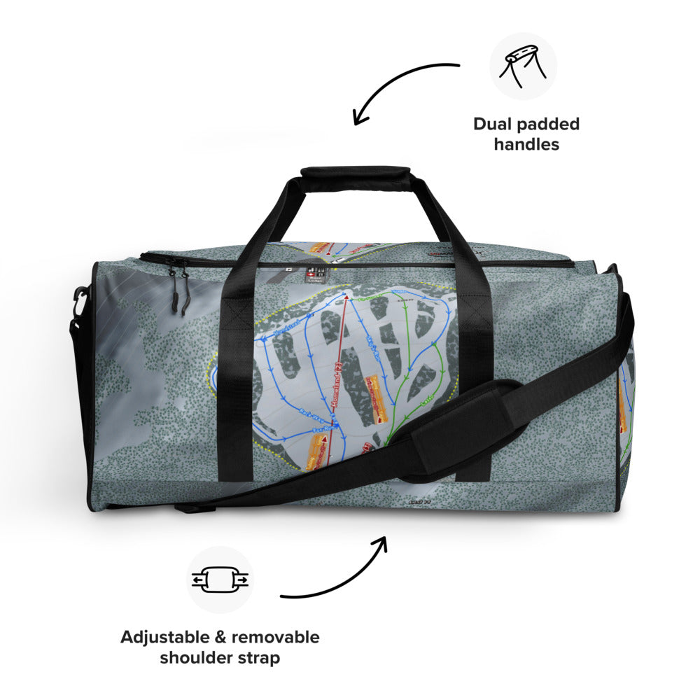 Cooper Spur, Oregon Ski Trail Map Duffle Bag