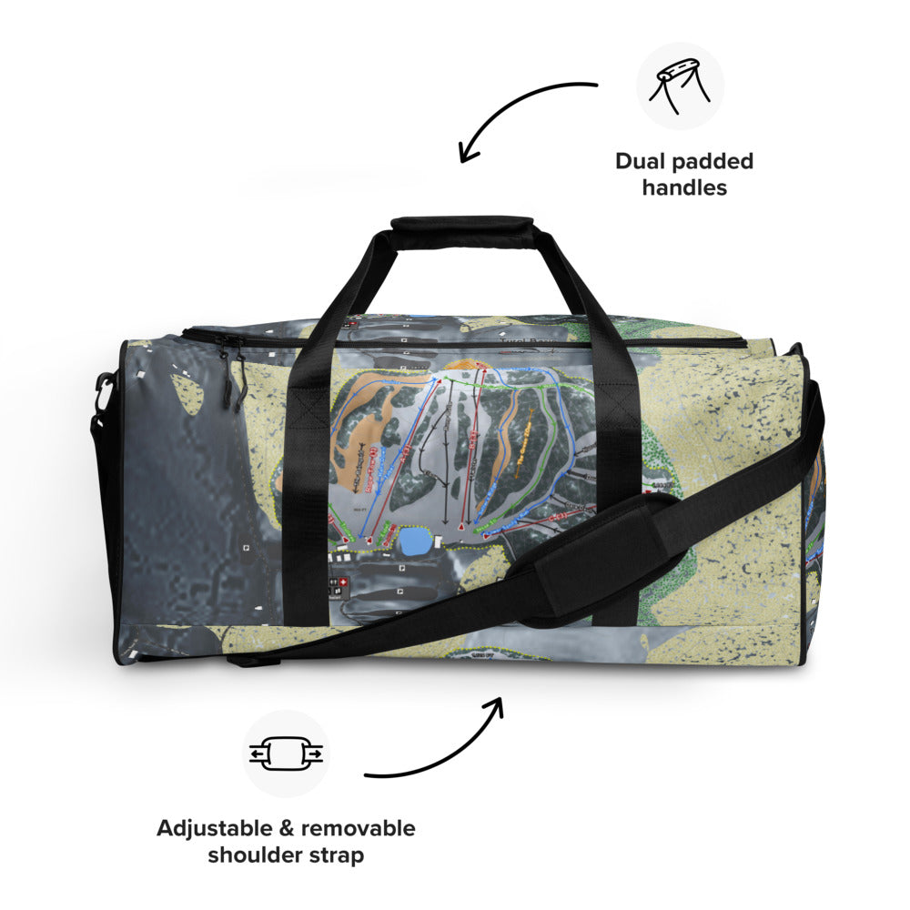 Tyrol Basin, Wisconsin Ski Trail Map Duffle Bag