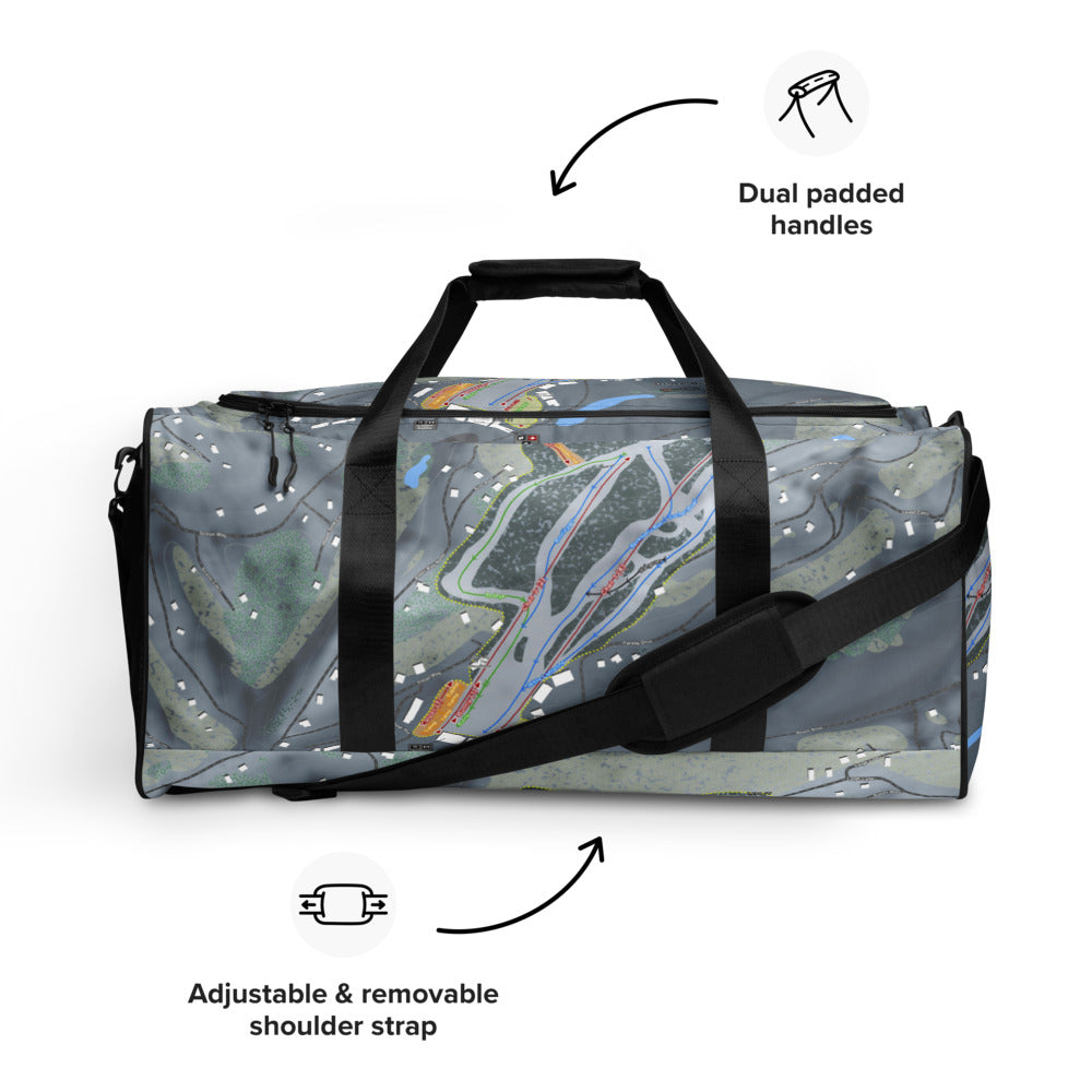 Bryce, Virginia Ski Trail Map Duffle Bag