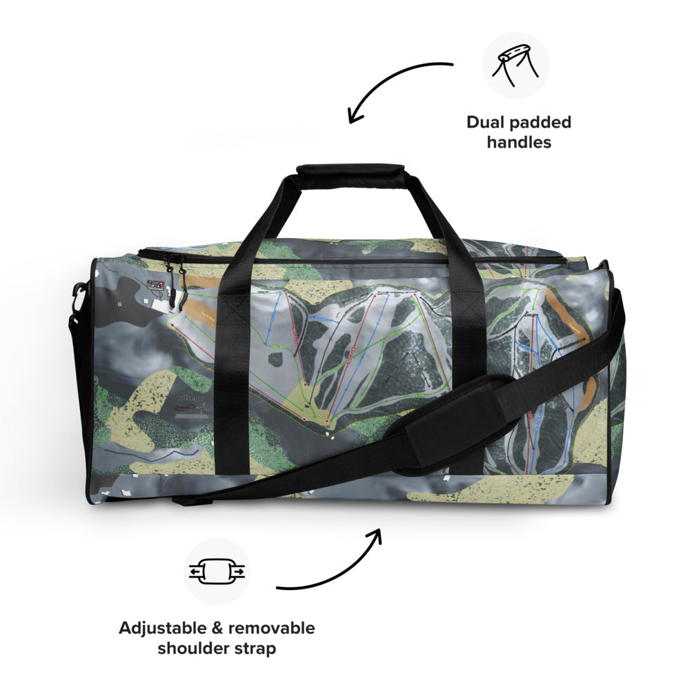 Otsego, Michigan Ski Trail Map Duffle Bag