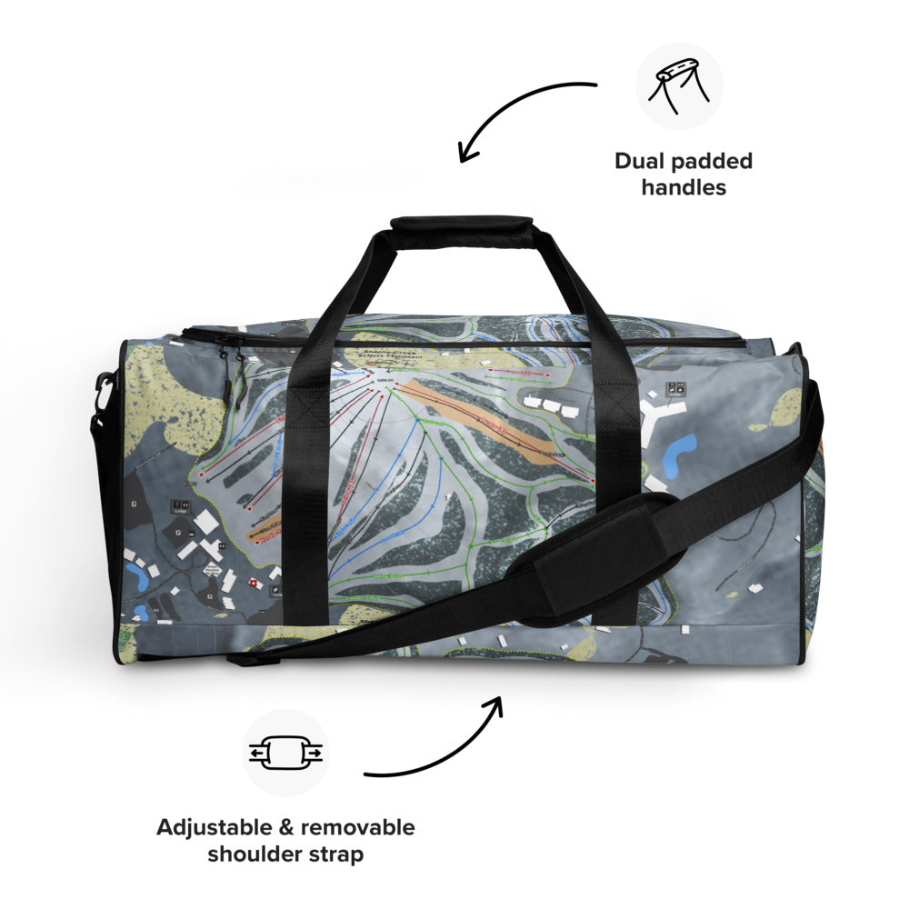 Shanty Creek Schuss Mtn, Michigan Ski Trail Map Duffle Bag