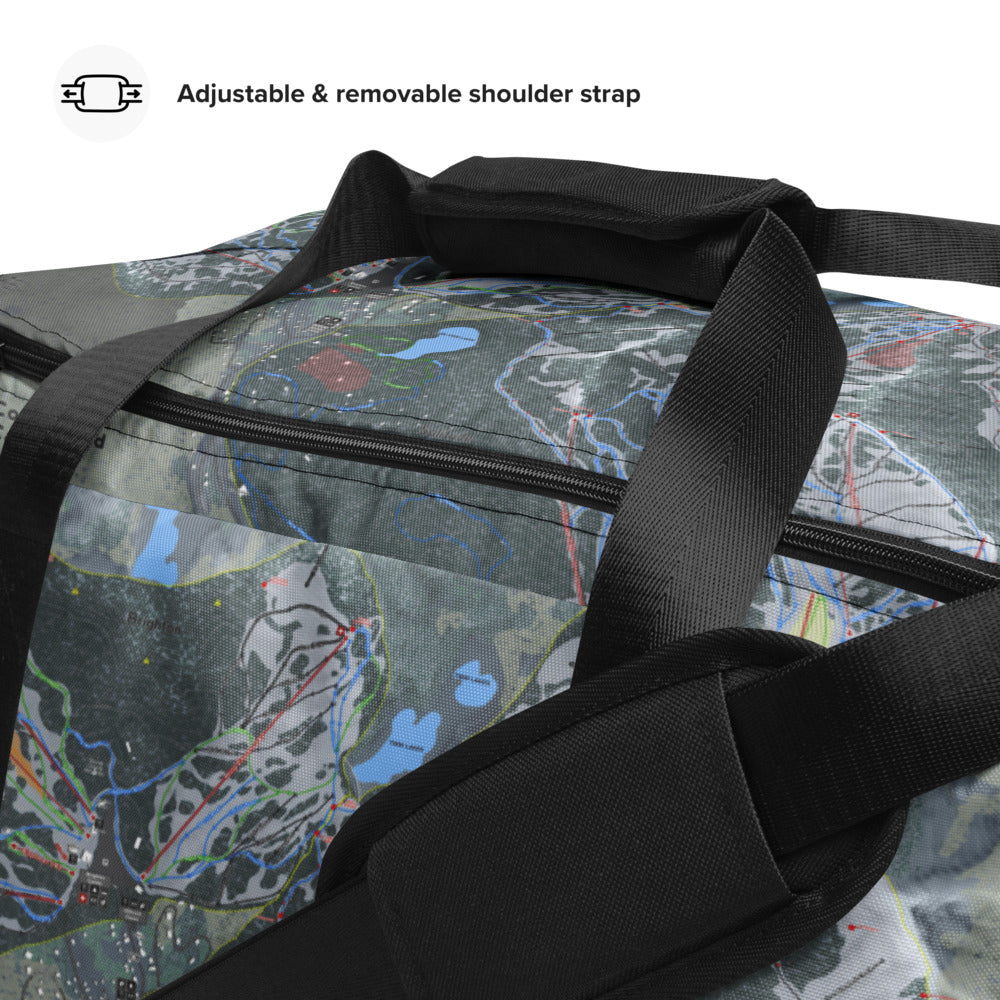 Snowbird, Utah Ski Trail Map Duffle bag - Powderaddicts