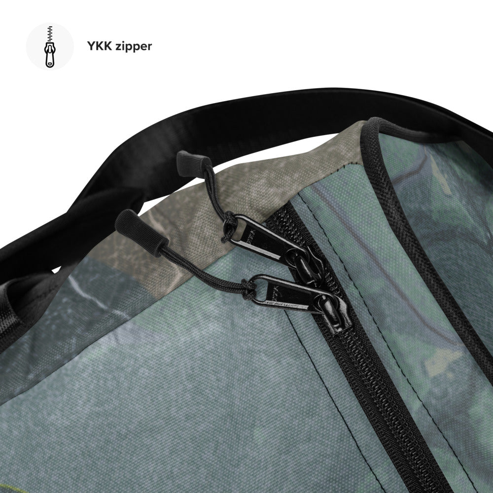 Sugarloaf, Maine Ski Trail Map Printed Duffle Bag - Powderaddicts