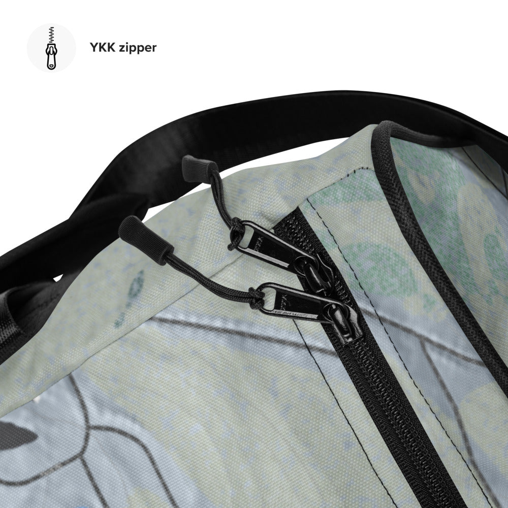 Blue Knob, Pennsylvania Ski Trail Map Duffle Bag - Powderaddicts