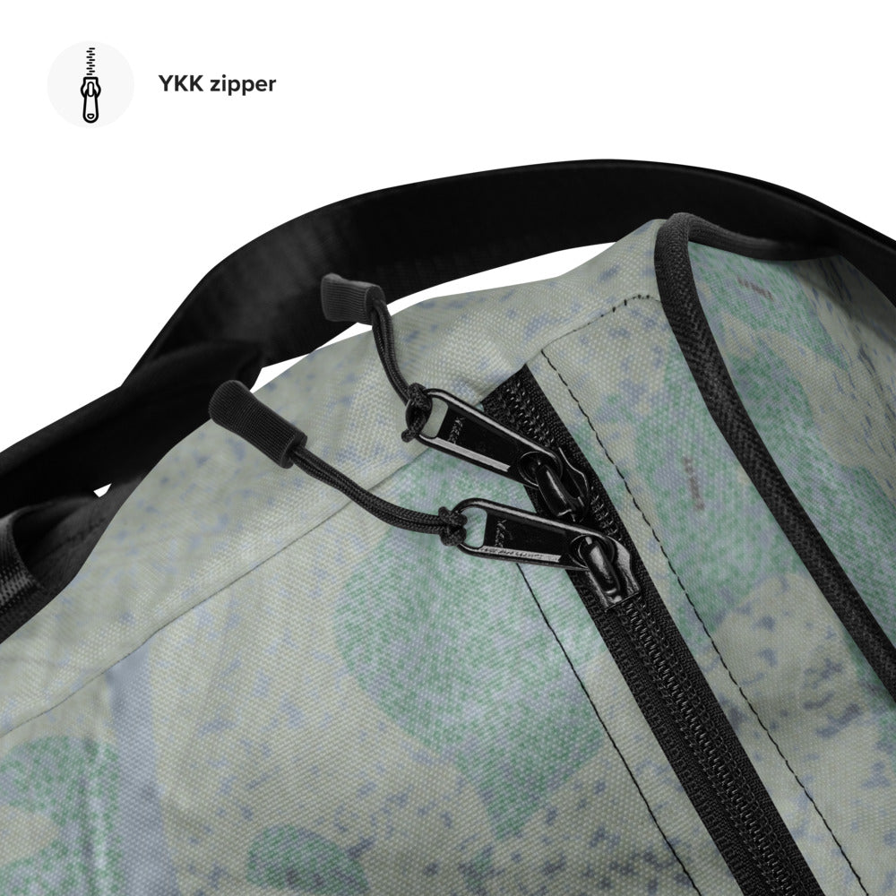 Laurel Mountain, Pennsylvania Ski Trail Map Duffle Bag - Powderaddicts