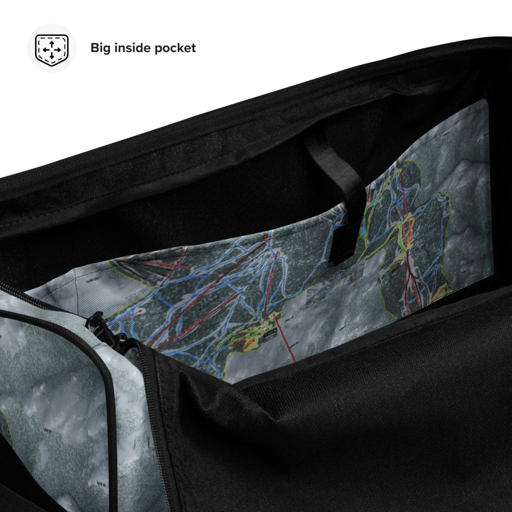 Heavenly, Nevada Ski Trail Map Duffle Bag - Powderaddicts
