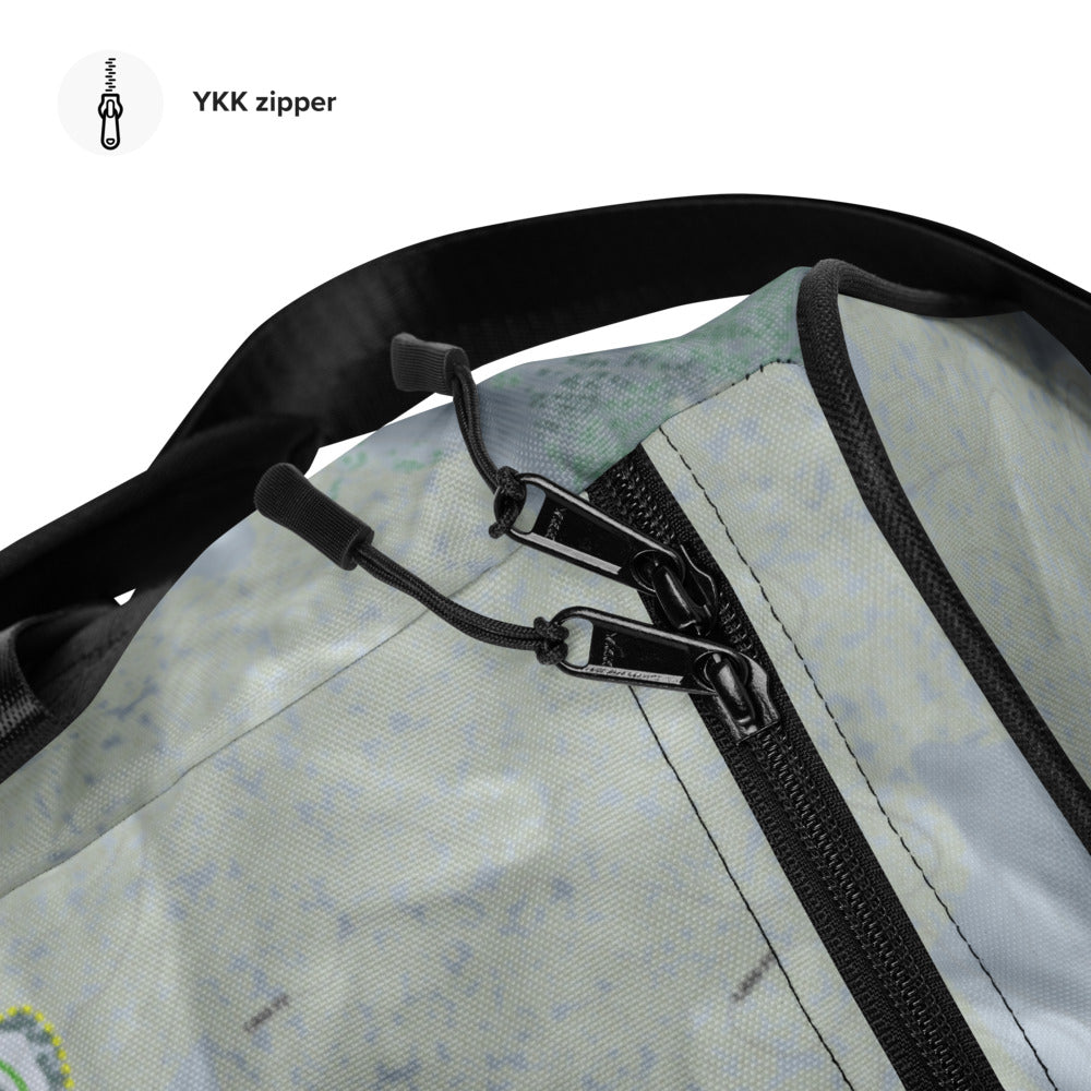 Montage Mountain, Pennsylvania Ski Trail Map Duffle Bag - Powderaddicts