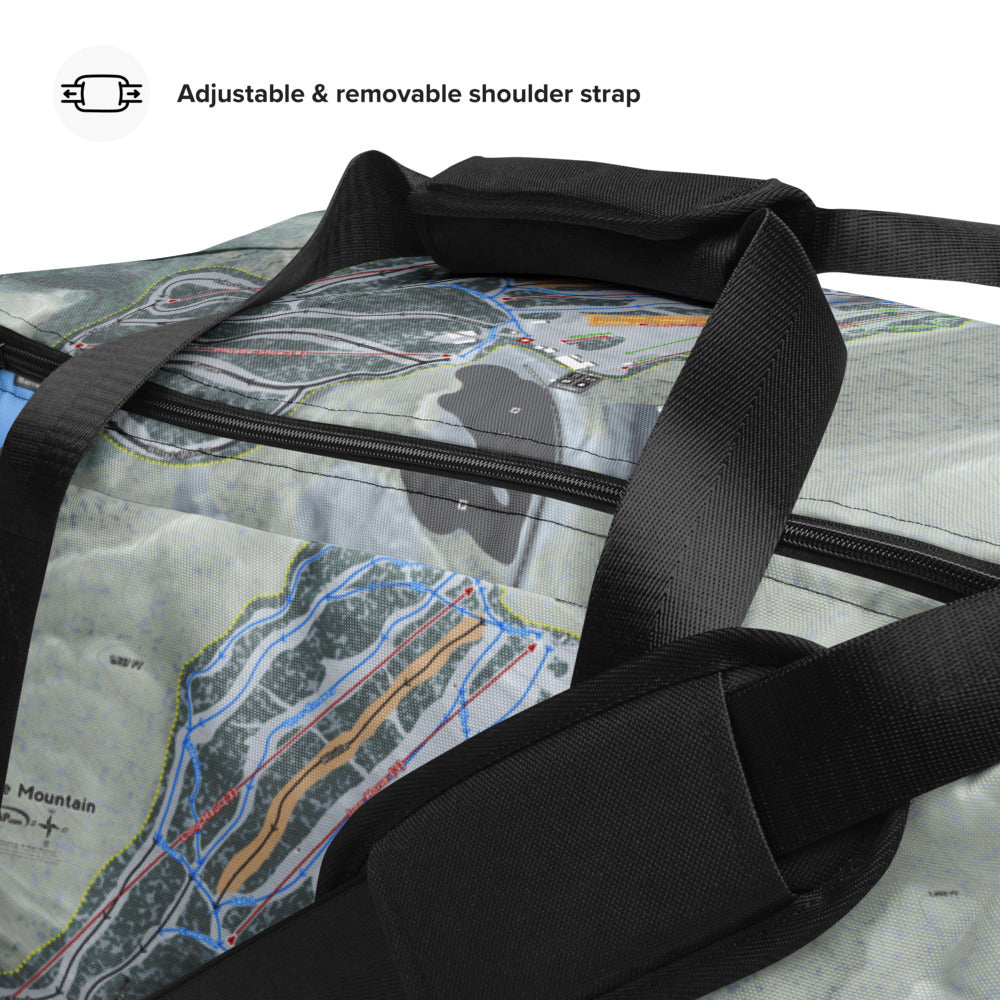 Montage Mountain, Pennsylvania Ski Trail Map Duffle Bag - Powderaddicts