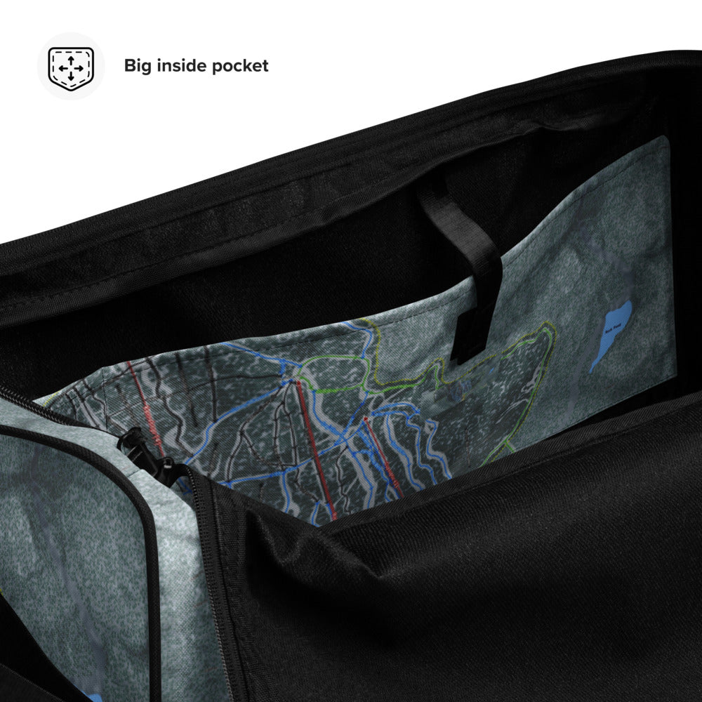 Saddleback, Maine Ski Trail Map Duffle Bag - Powderaddicts