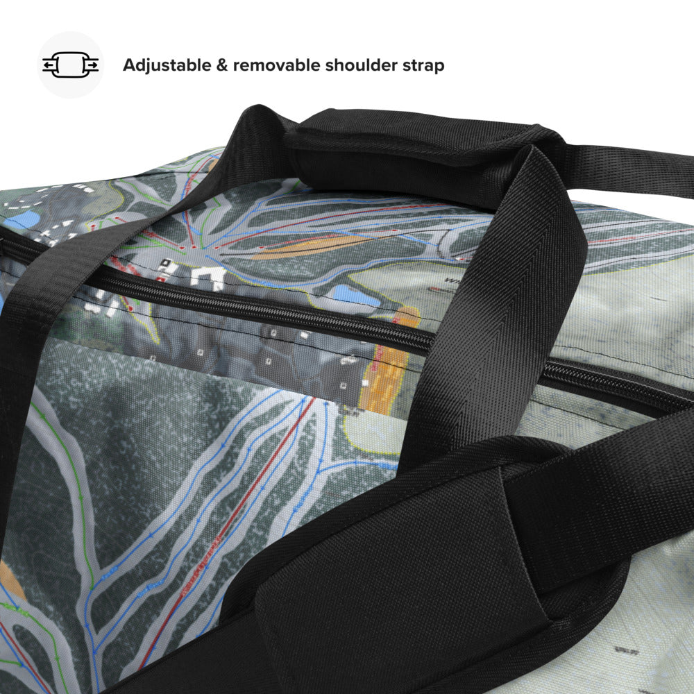 Whitetail, Pennsylvania Ski Trail Map Duffle Bag - Powderaddicts