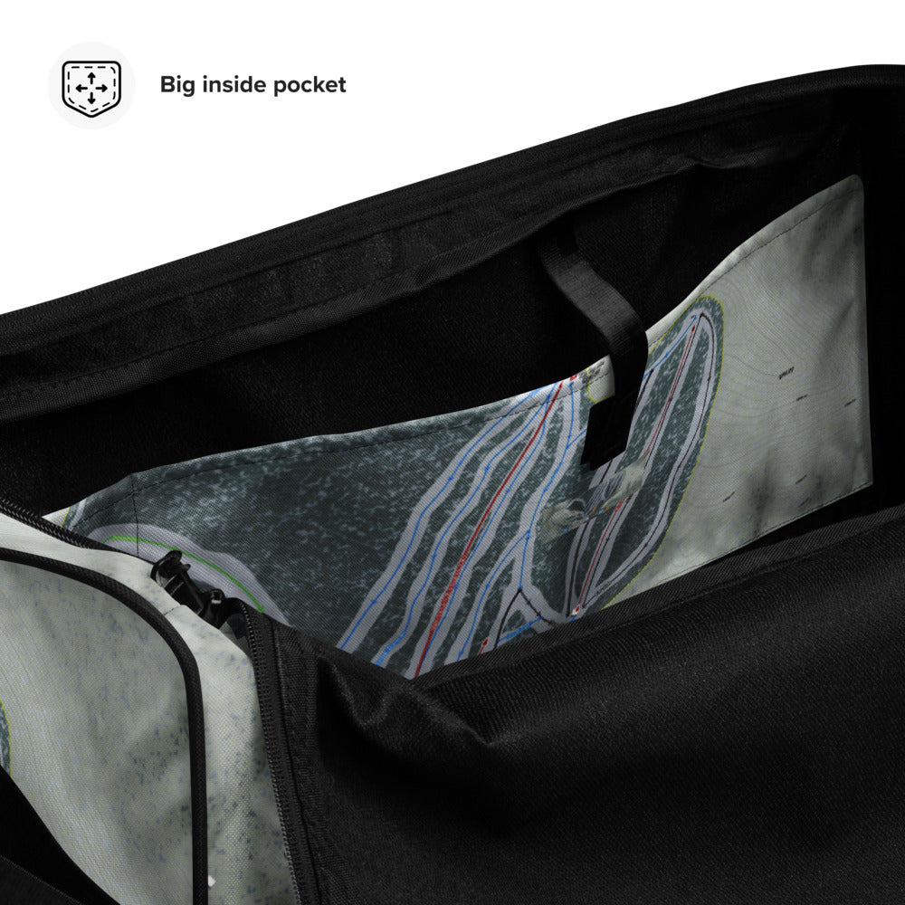 Whitetail, Pennsylvania Ski Trail Map Duffle Bag - Powderaddicts