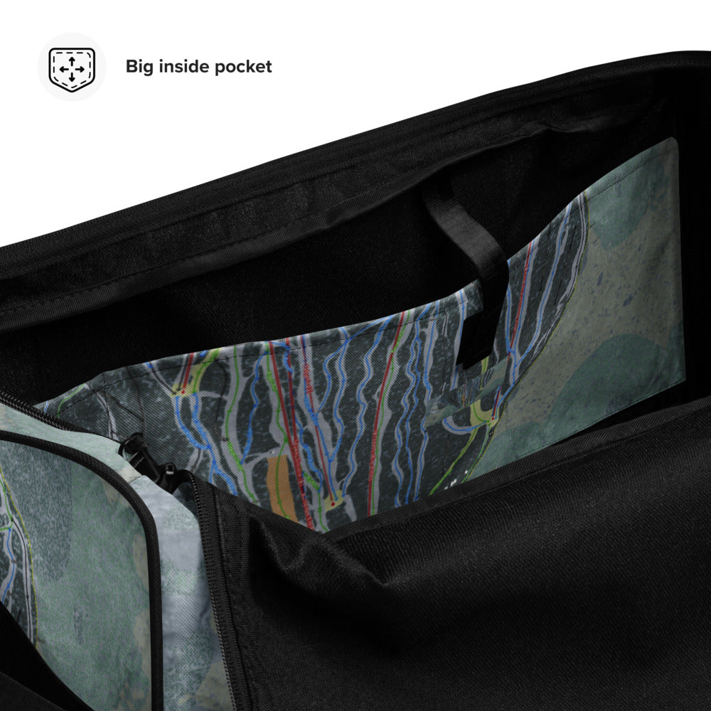 Bretton Woods, New Hampshire Ski Trail Map Duffle Bag - Powderaddicts