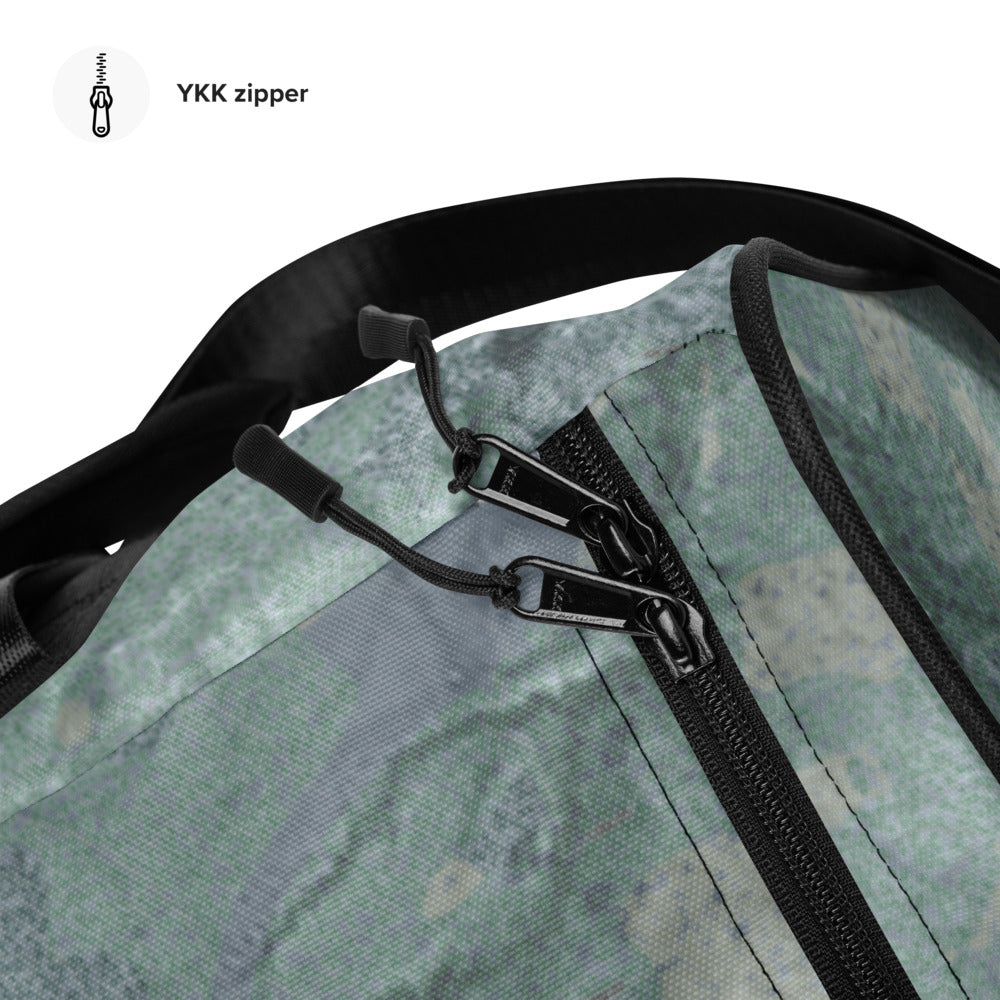 Gunstock Mountain, New Hampshire Ski Trail Map Duffle Bag - Powderaddicts