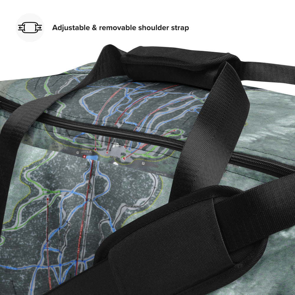 Wildcat Mountain, New Hampshire Ski Trail Map Duffle Bag - Powderaddicts