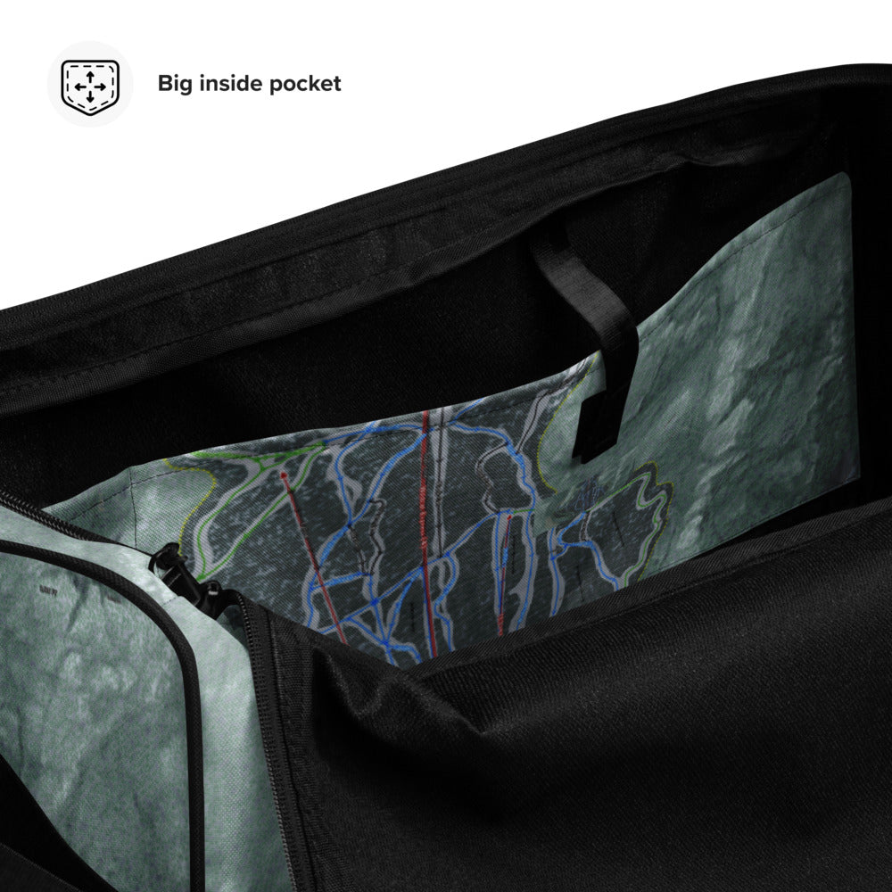 Wildcat Mountain, New Hampshire Ski Trail Map Duffle Bag - Powderaddicts
