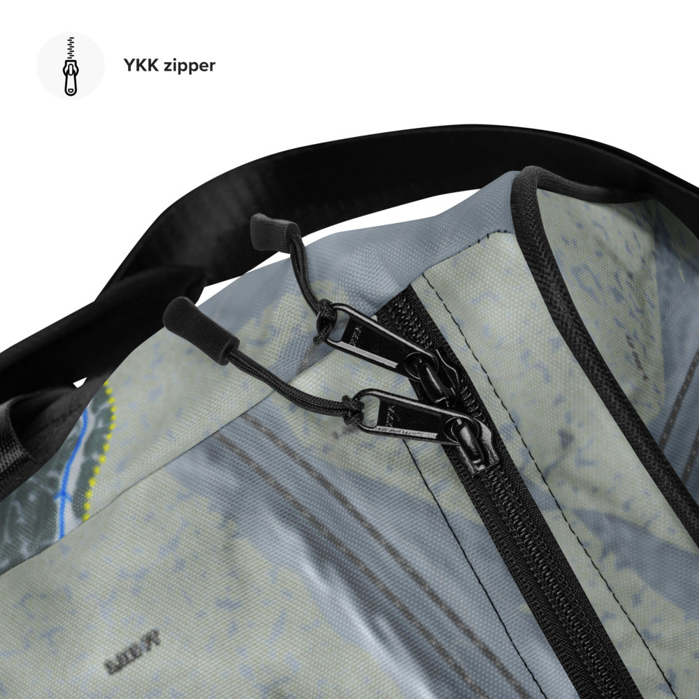 Winterplace, West Virginia Ski Trail Map Duffle Bag - Powderaddicts