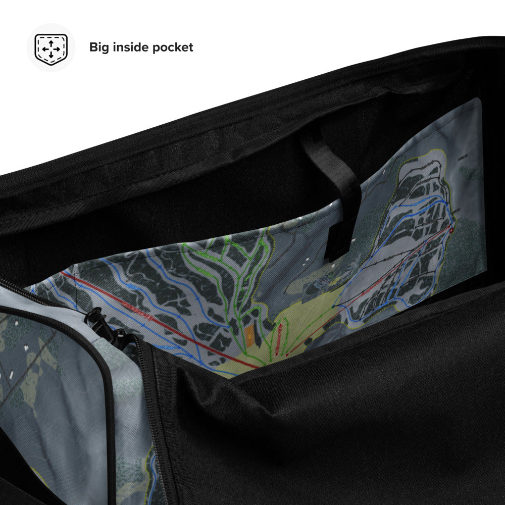 Granby Ranch, Colorado Ski Trail Map Duffle Bag - Powderaddicts