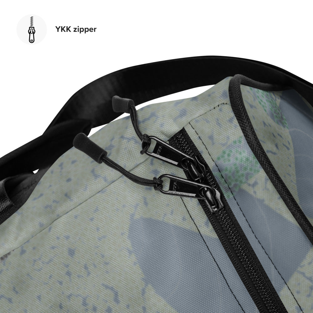Howelsen Hill, Colorado Ski Trail Map Duffle Bag - Powderaddicts