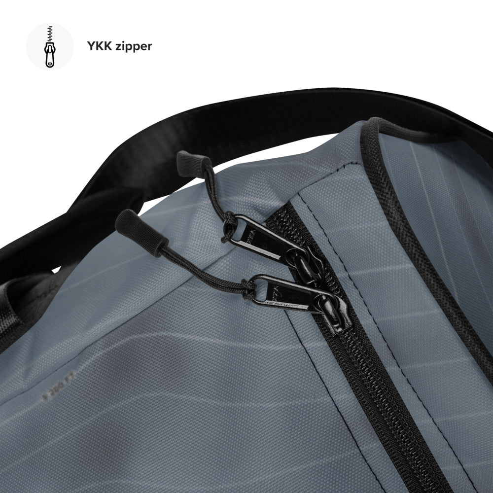 Lake City, Colorado Ski Trail Map Duffle Bag - Powderaddicts