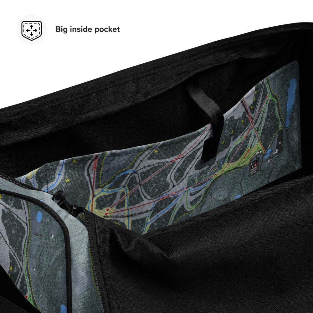 Mt Baker,  Washington Ski Trail Map Duffle Bag - Powderaddicts