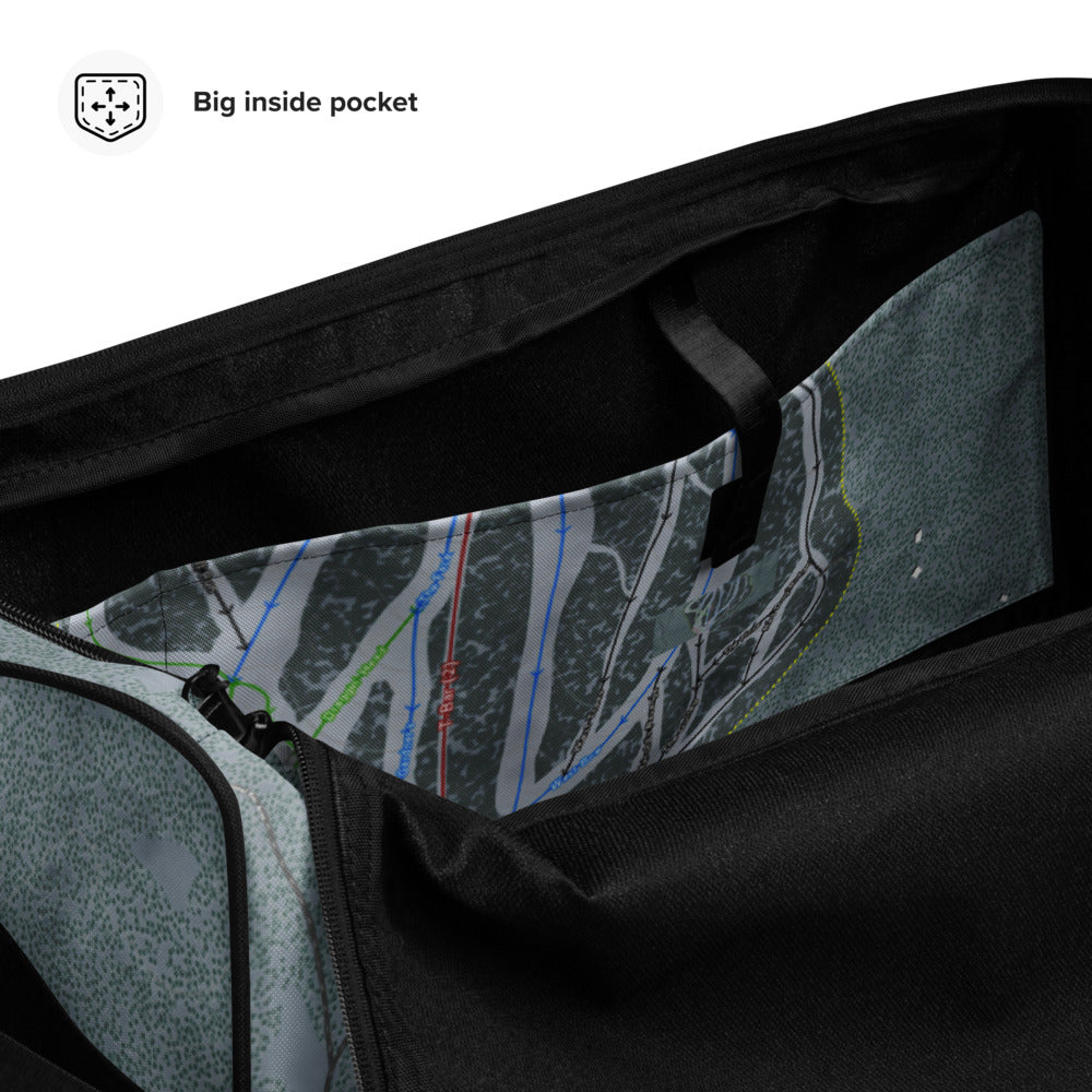 Ferguson Ridge, Oregon Ski Trail Map Duffle Bag - Powderaddicts