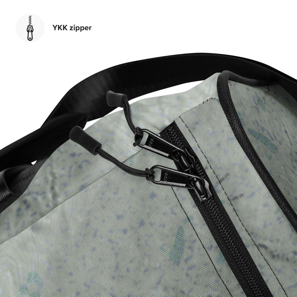 Jiminy Peak, Massachusetts Ski Trail Map Duffle Bag - Powderaddicts