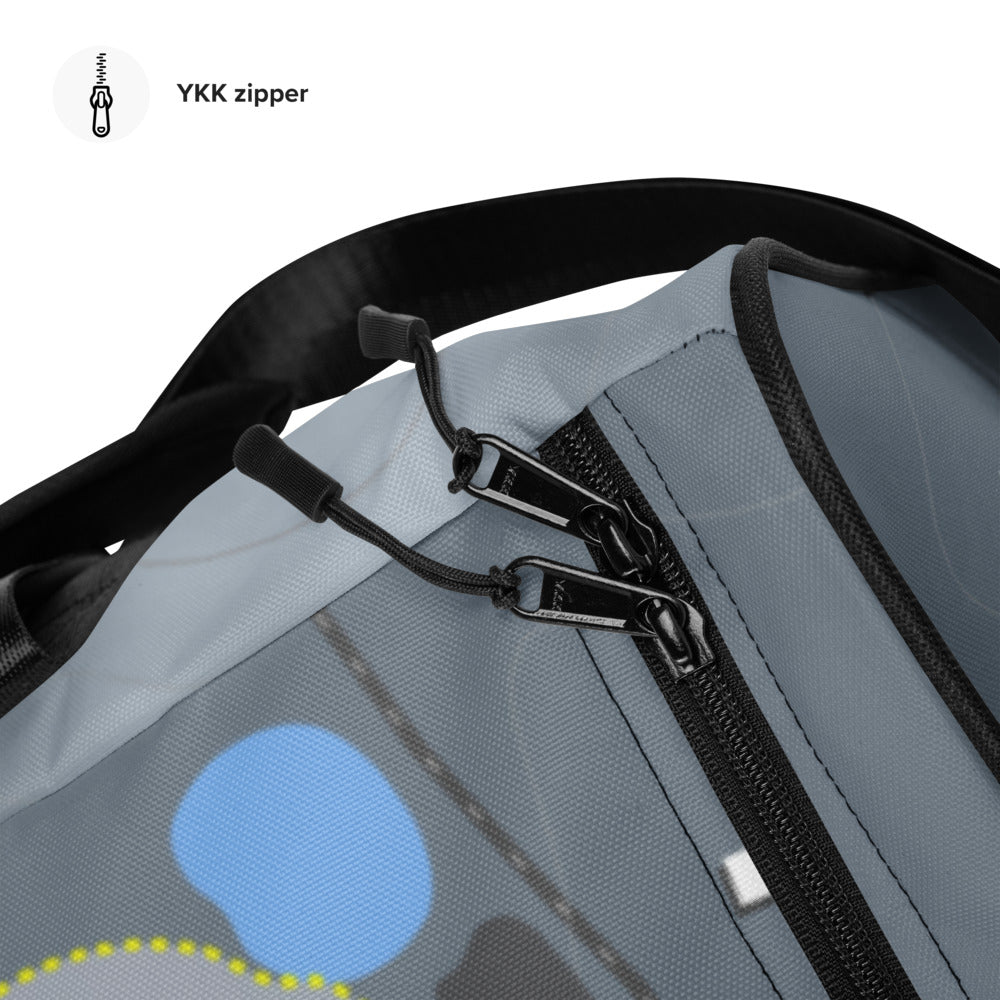 Rotaru, Idaho Ski Trail Map Duffle Bag - Powderaddicts