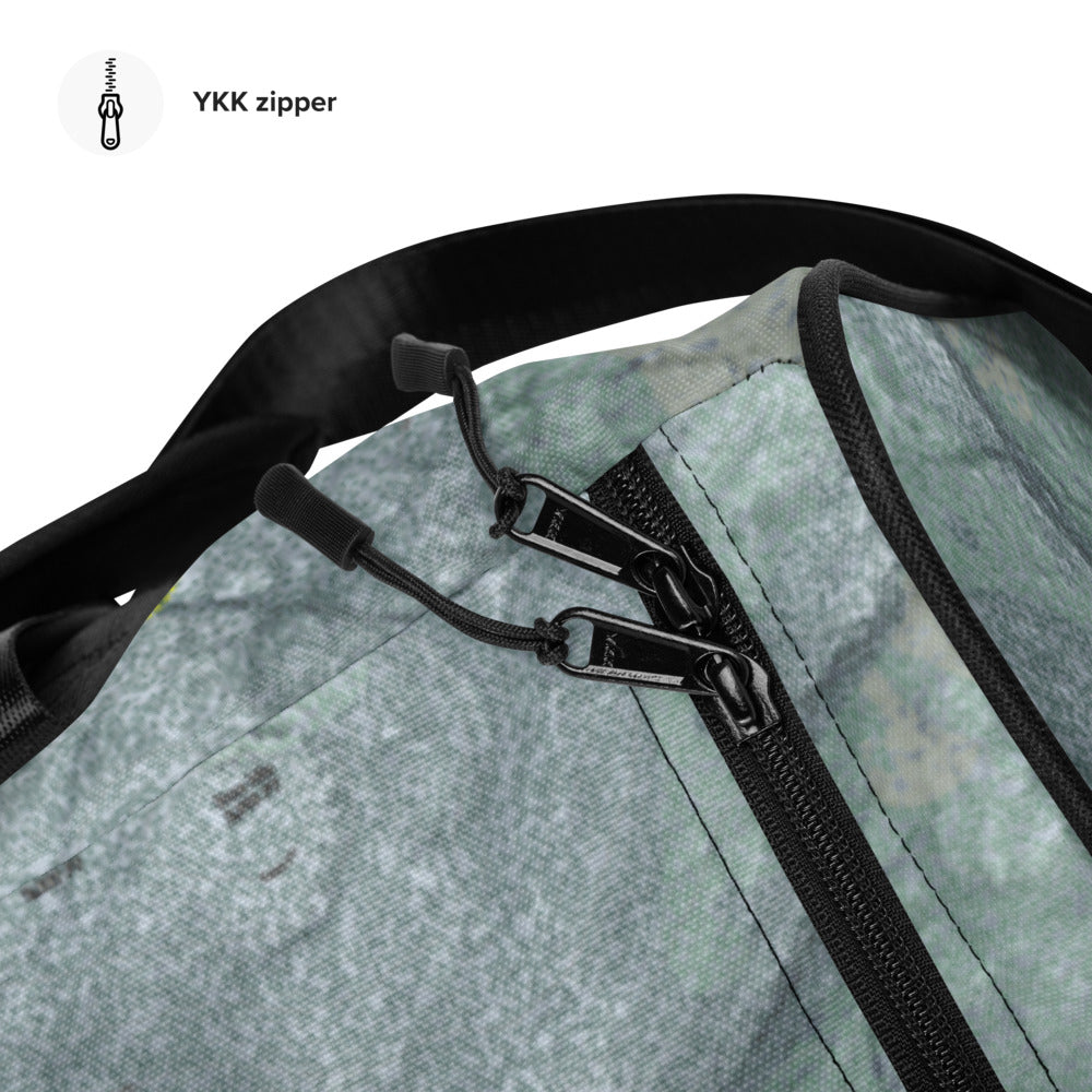 Bolton Valley, Vermont Ski Trail Map Duffle Bag - Powderaddicts