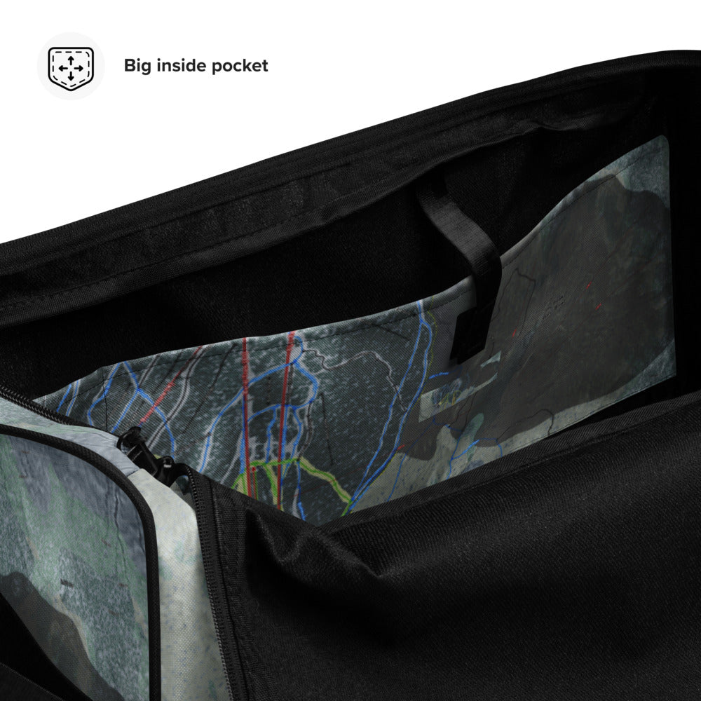 Jay Peak, Vermont Ski Trail Map Duffle Bag - Powderaddicts