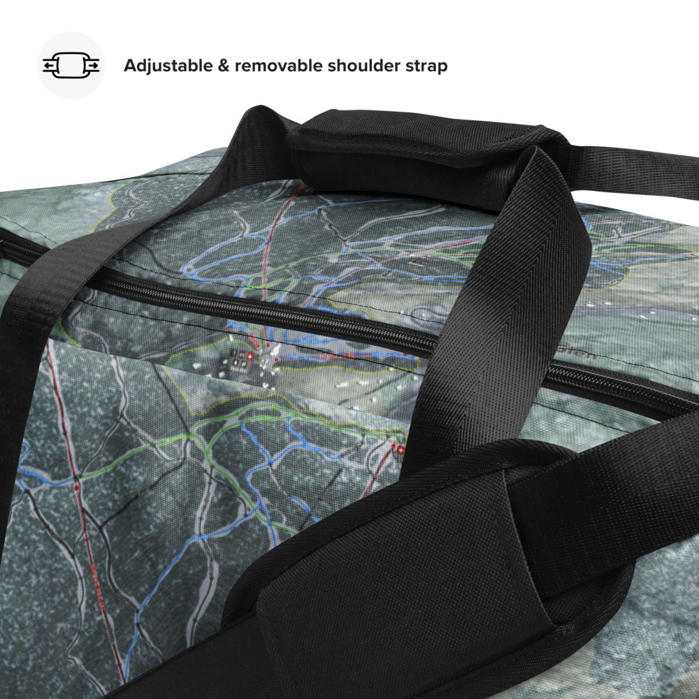 Mad River Glen, Vermont Ski Trail Map Duffle Bag - Powderaddicts