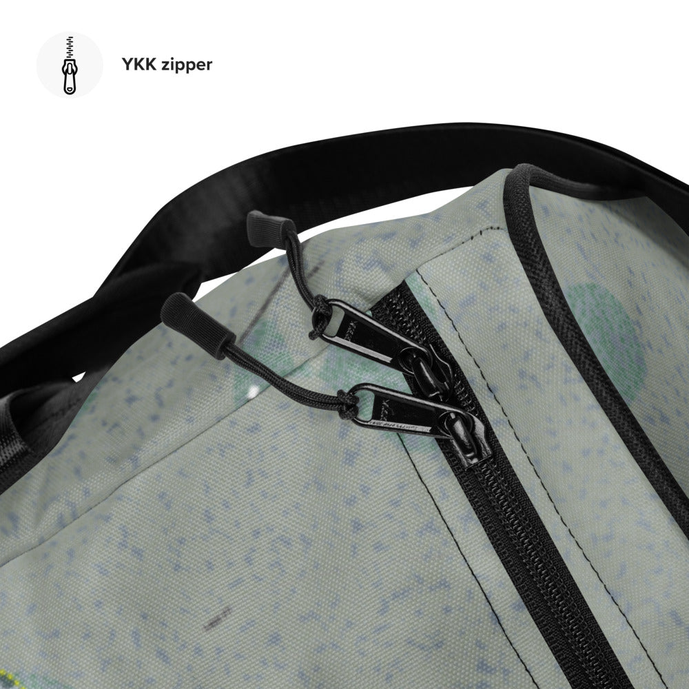 Mohawk Mountain, Connecticut Ski Trail Map Duffle Bag - Powderaddicts