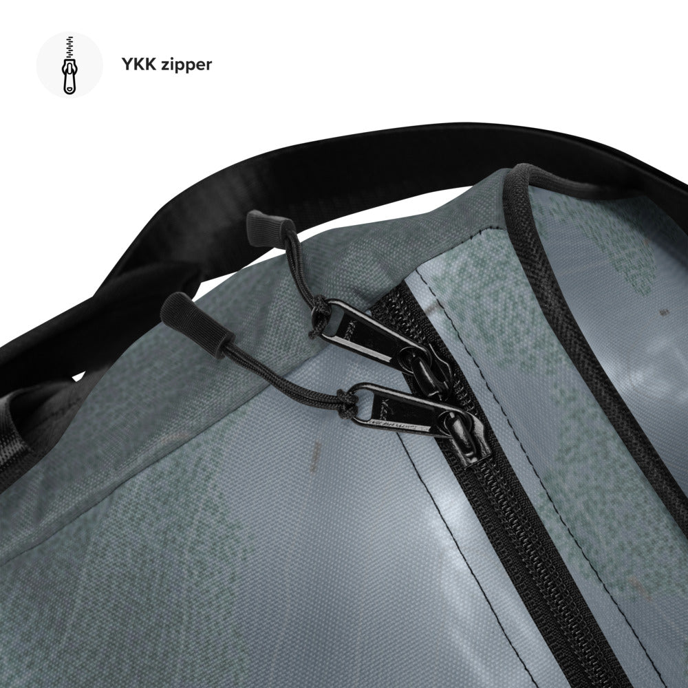 Banff Sunshine, Alberta Ski Trail Map Duffle Bag - Powderaddicts