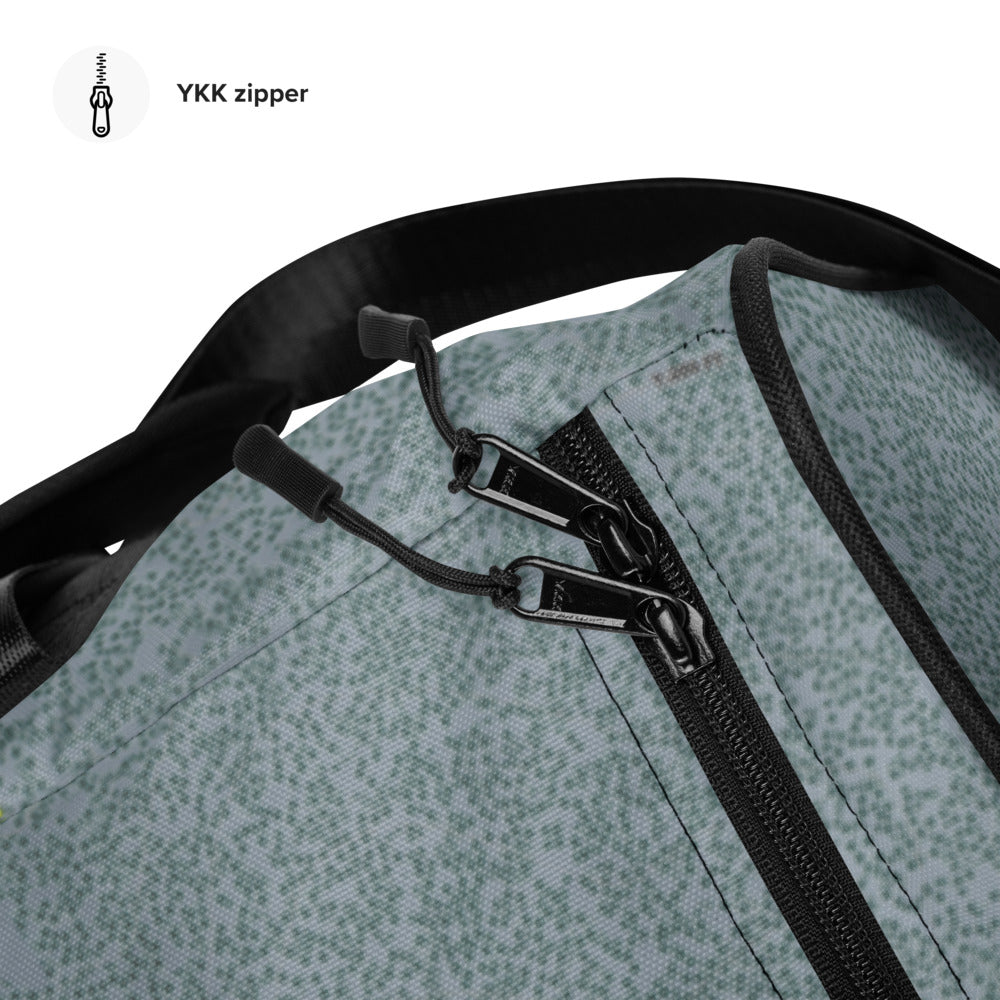 Badger Pass, California Ski Trail Map Duffle Bag - Powderaddicts